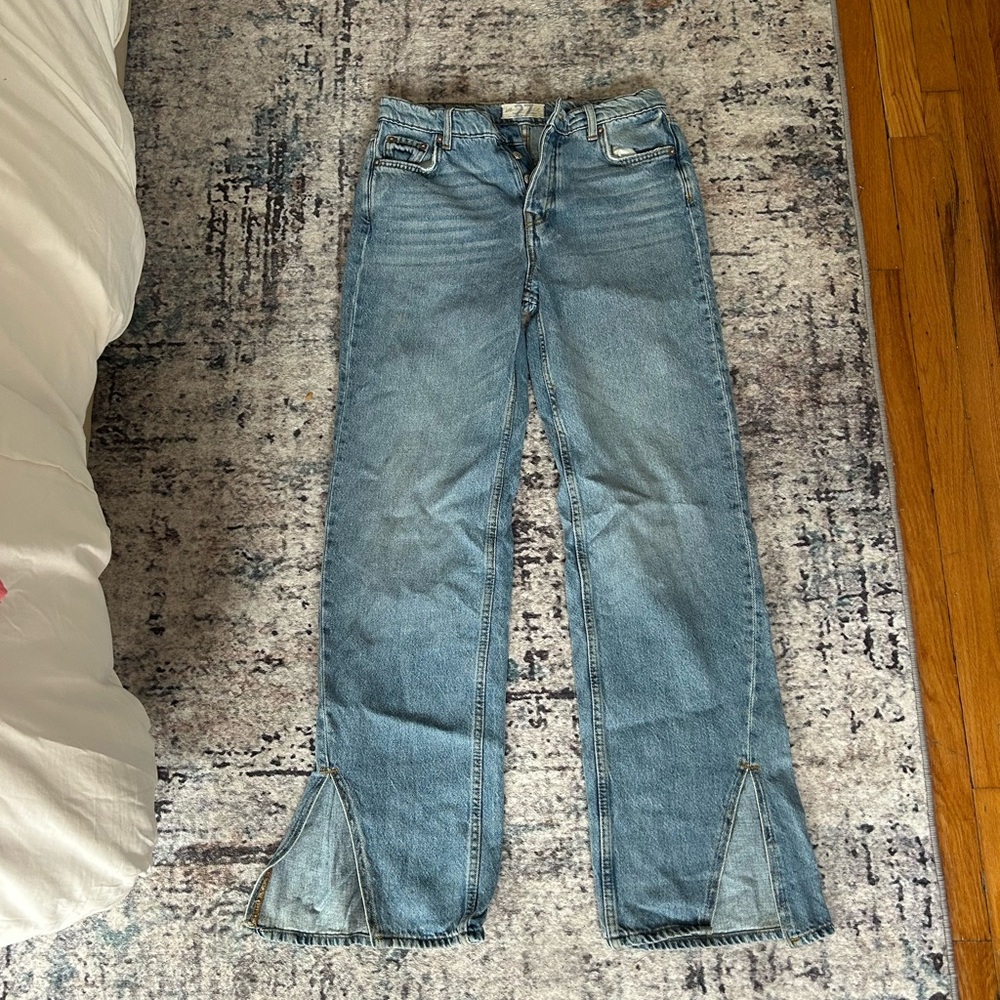 We The Free Light Blue Flare Jeans
